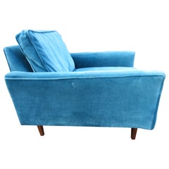 Handsome Milo Baughman Lounge Chair Thayer Coggin Mid-Century Modern