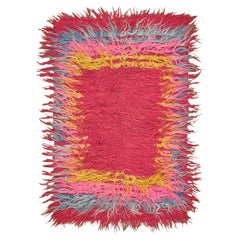 Vintage Turkish Anatolian Tulu by Mehraban Rugs