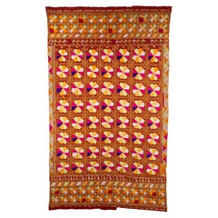 Indischer Frauenschal des 1. halben 20. Jahrhunderts / Phulkari