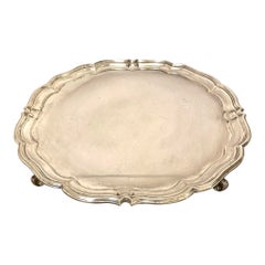 Antique Edwardian Quality Silver Plated Tray