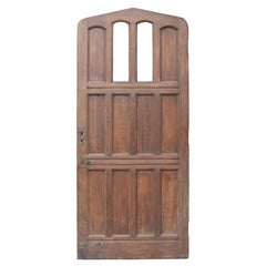 Antique Oak Exterior Door