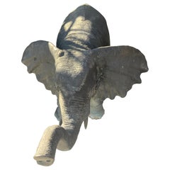 Antique Late 19th Century Bronze Baby Elephant