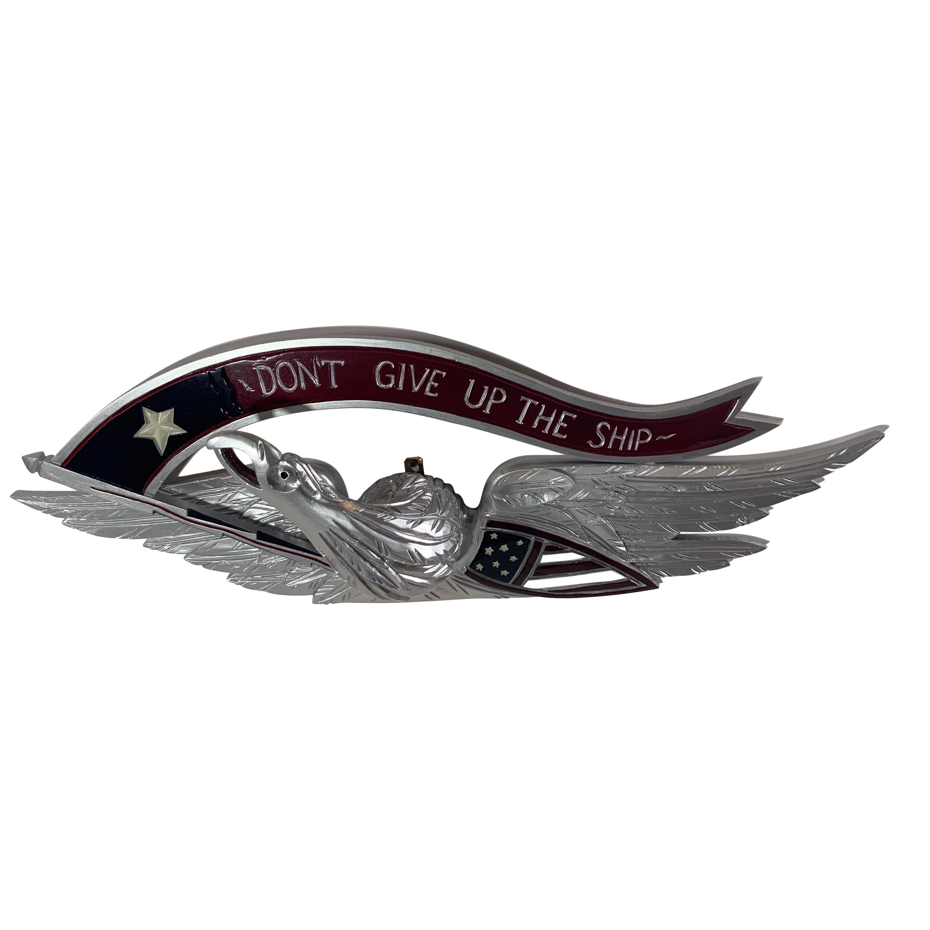 Silver Carved Eagle, Don't Give Up The Ship