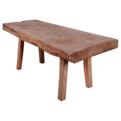 French Oak and Sycamore Coffee Table