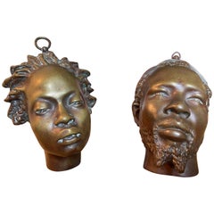 Charles Cordier, Bronzes "Saïd Abdallah / African Venus", 19th Century