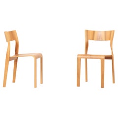 Pair of "Torsio" Chairs by Röthlisberger, Switzerland, 2000s