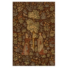 Antique Tapestry Rug 4' 4'' x 6