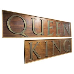 Large ‘King’ Wall Panel