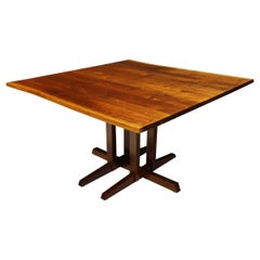 George Nakashima Frenchman's Cove Dining Table in Walnut with Free Edge