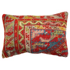 Red Antique Turkish Rug Pillow