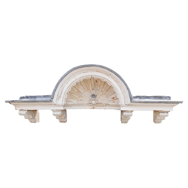 Reclaimed Style Door Canopy at 1stDibs