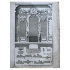 Etienne Charpentier "Interior Decoration of the Gallery of the Hotel Villars"