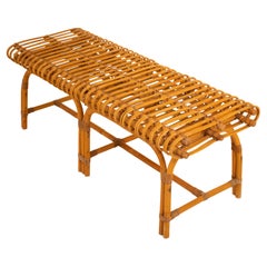 Bamboo Bench, Spain, 1970's