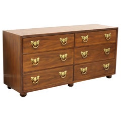 Henredon Pan Asian Six Drawer Double Dresser