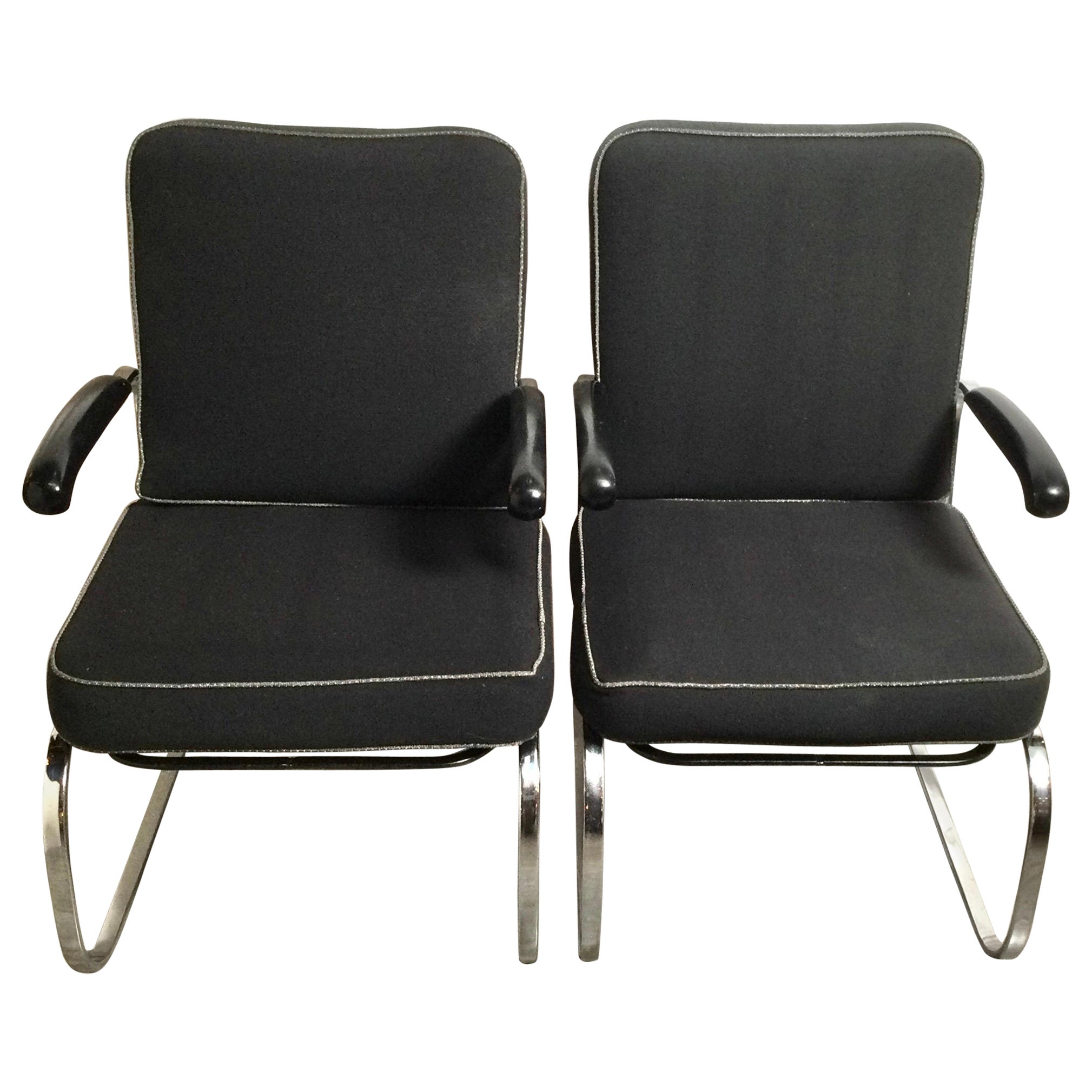 Pair of Gilbert Rohde Designs Armchairs