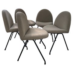 Set of Six Chairs Model "771" by Joseph-André Motte, France, 1950s