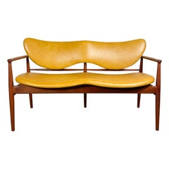 Finn Juhl Sofa Settee 48 by Niels Vodder