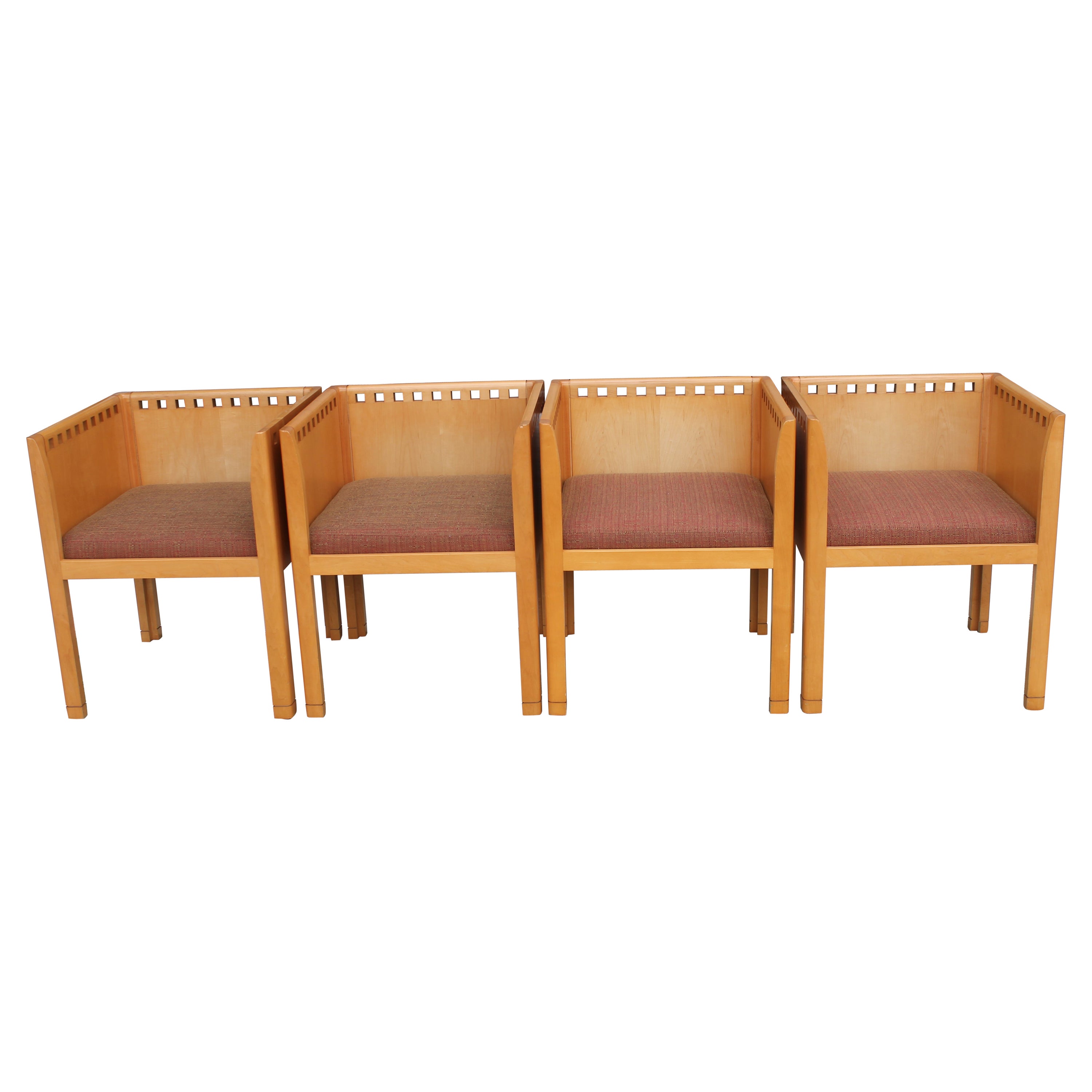 Four Chairs, Metropolitan Furniture Corporation For Sale