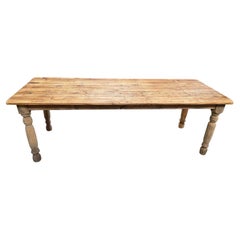 Vintage Reclaimed Wood Farm Table