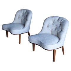 Edward Wormley Janus Lounge Chairs for Dunbar, circa 1955