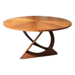 Table basse danoise en teck de Soren George Jensen