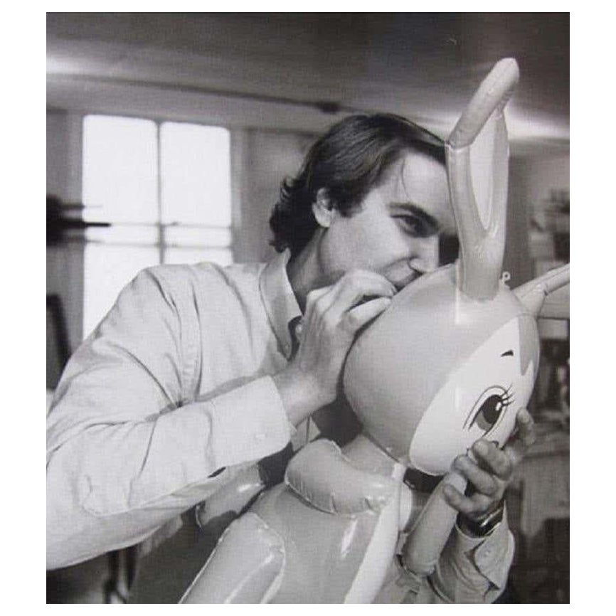 Silver Gelatin Print of Jeff Koons by Ari Marcopoulos, Photographer
