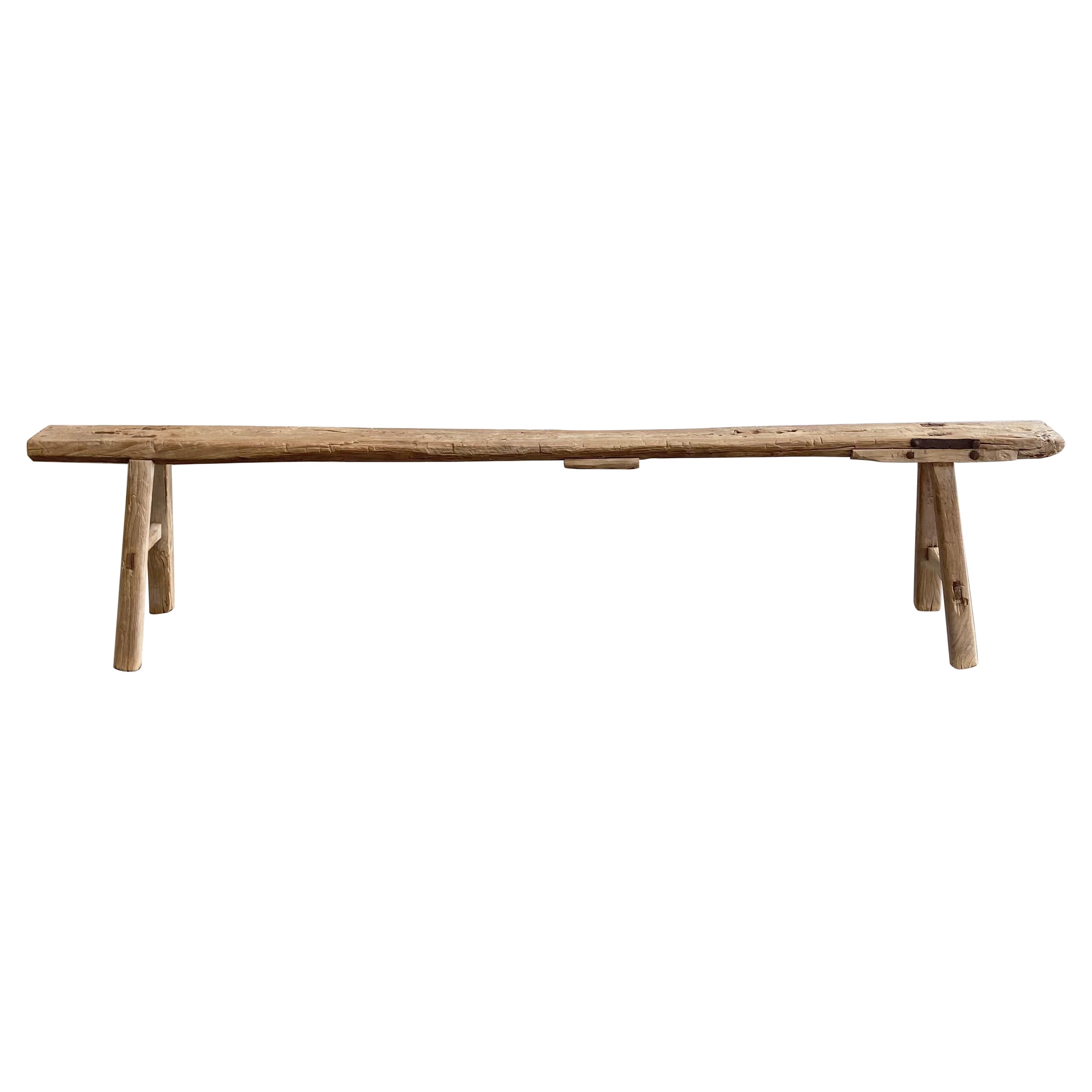 Pair of Narrow Benches at 1stDibs