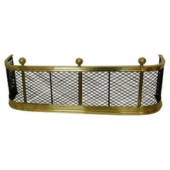 American Federal Brass and Wire Fender with Brass Balls, Base and Top Rail 