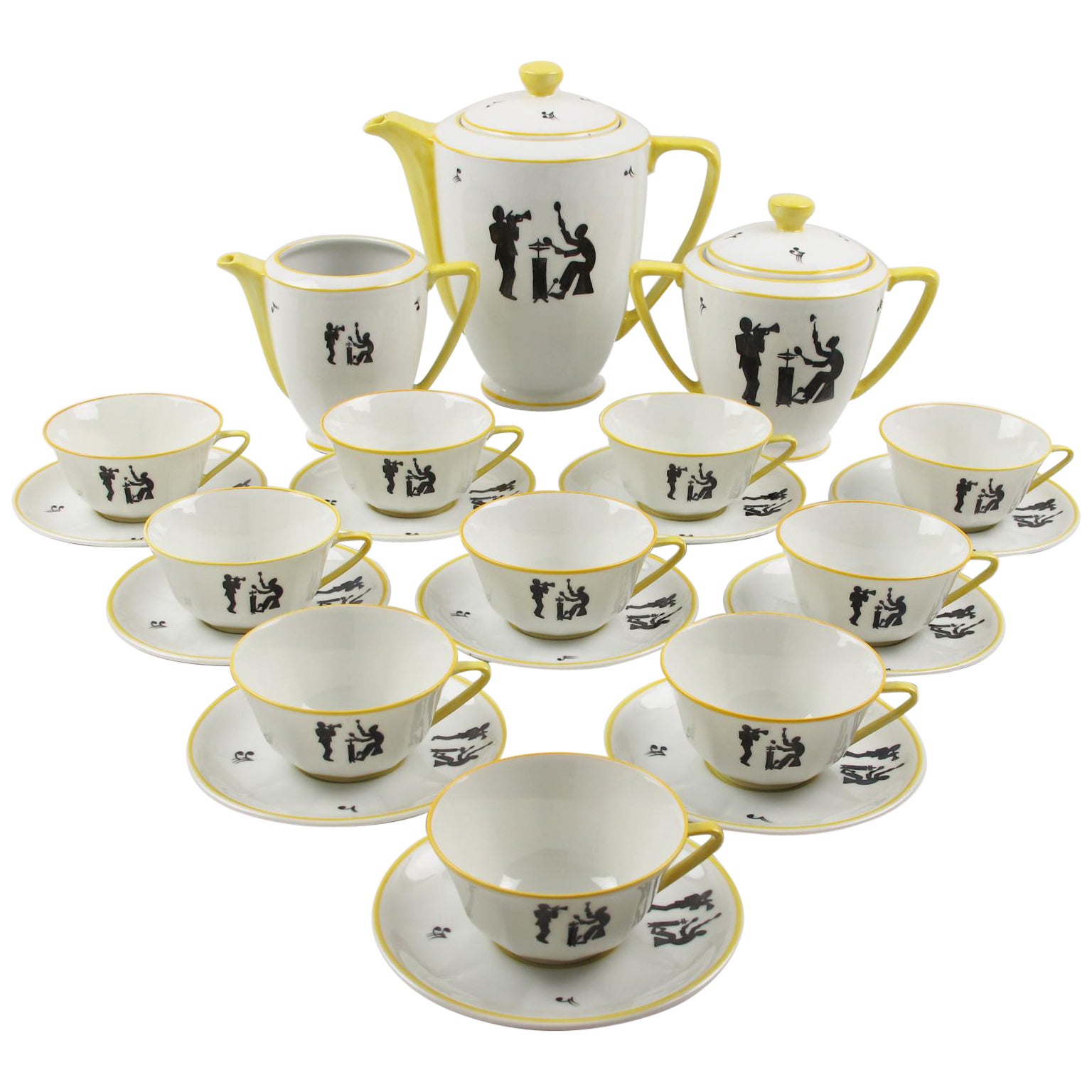 Art Deco Tea Set at 1stDibs