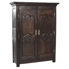 1800s French Provincial Armoire with Original Patina