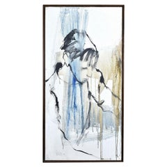 Gino Hollander 1968 Pintura figurativa expresionista original firmada