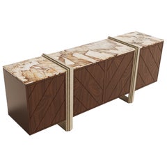 Modern Marble Perito Sideboard by Covet House