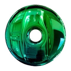 Sapphire Emerald Rondo 150 Wall Mirror by Zieta