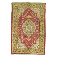 Retro Colorful Turkish Scatter Size Rug