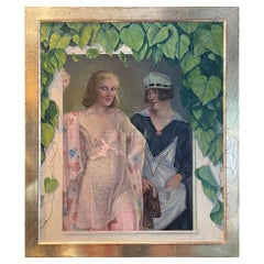 Herbert Rolf Schlegel Portrait Oil Painting
