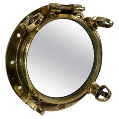 Retro Authentic Solid Brass Ship's Porthole