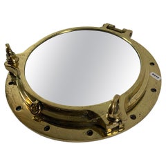 Vintage Solid Brass Ship's Porthole