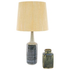 Blue DL/30 Table Lamp by Annelise and Per Linnemann-Schmidt for Palshus, 1960s