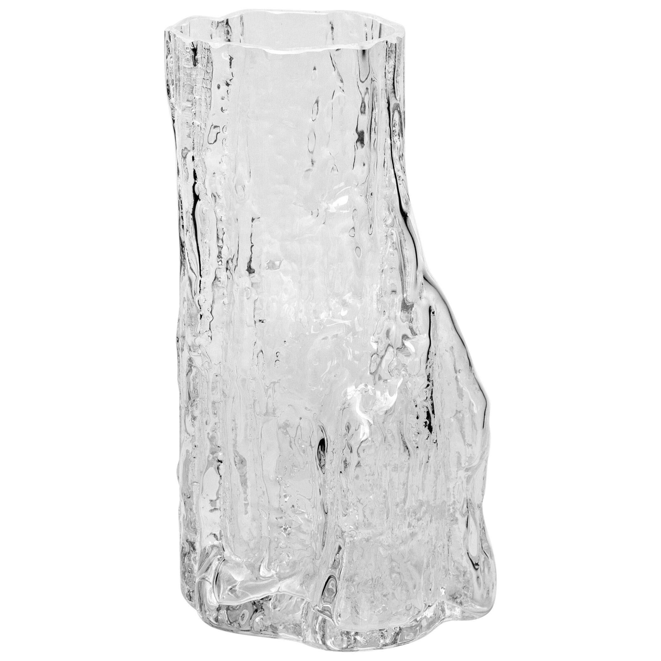 Cerne Vase Clear by Samuel Reis for Vicara, Contemporary Blown Glass