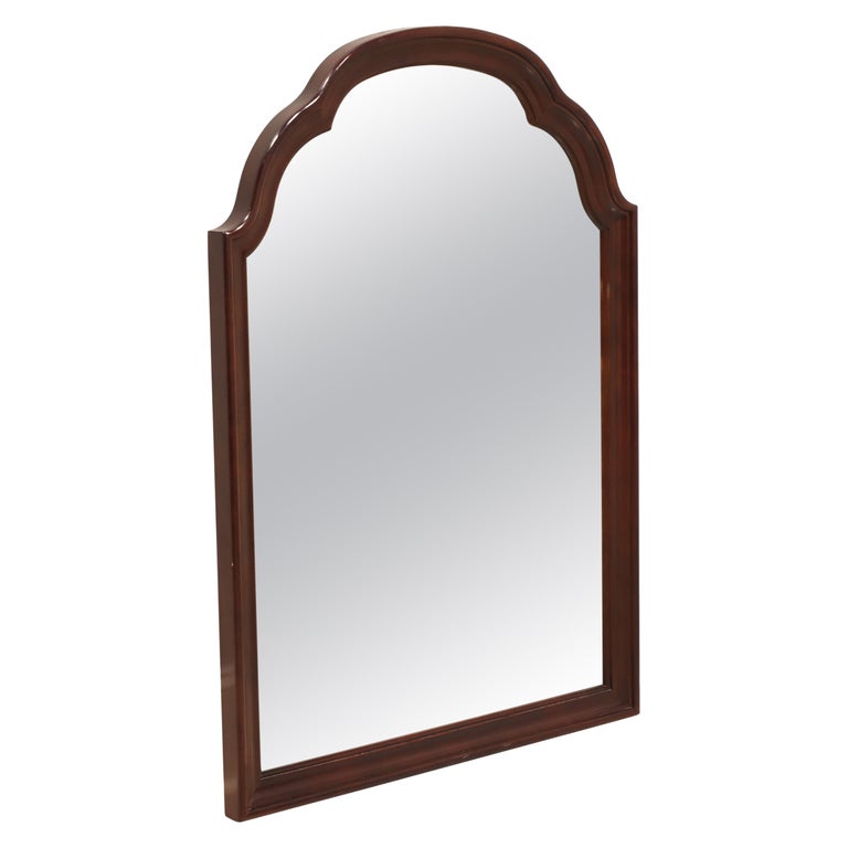 Traditional Mahogany Beveled Wall Mirror For Sale at 1stDibs