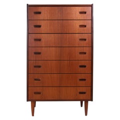 Danish Design Chest of Drawers in Teak Woo