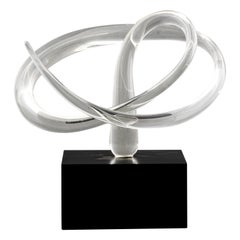 Whitfield & Kelemen - Sculpture en verre abstrait