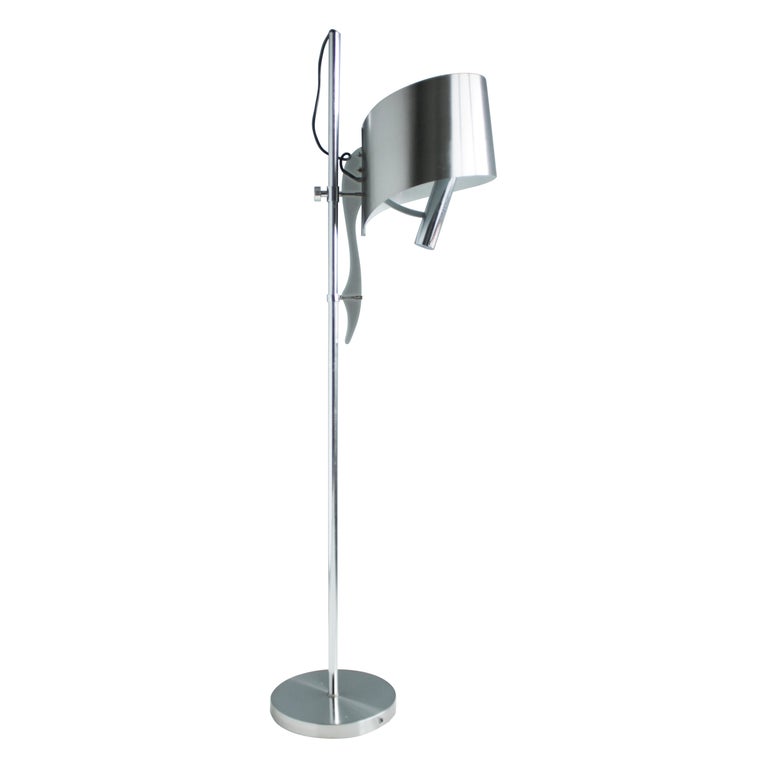 French Sculptural Floor Lamp by Maison Charles For Sale