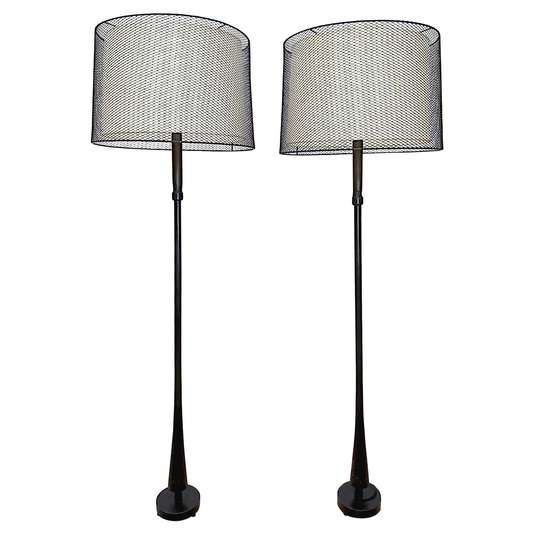 Pair of Laurel Floor Lamps For Sale at 1stDibs