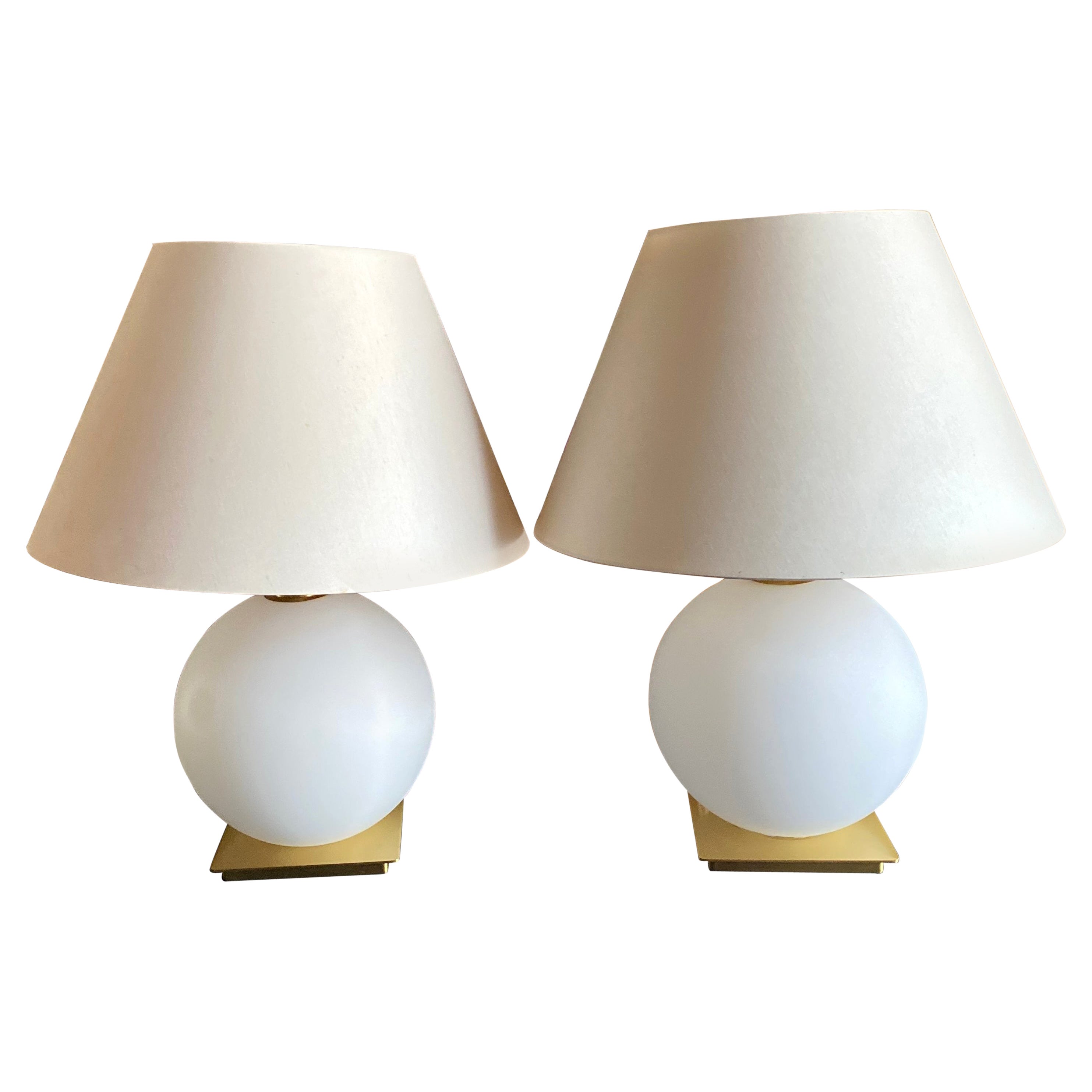 German Table Lamps from Holtkötter, Set of 2 For Sale