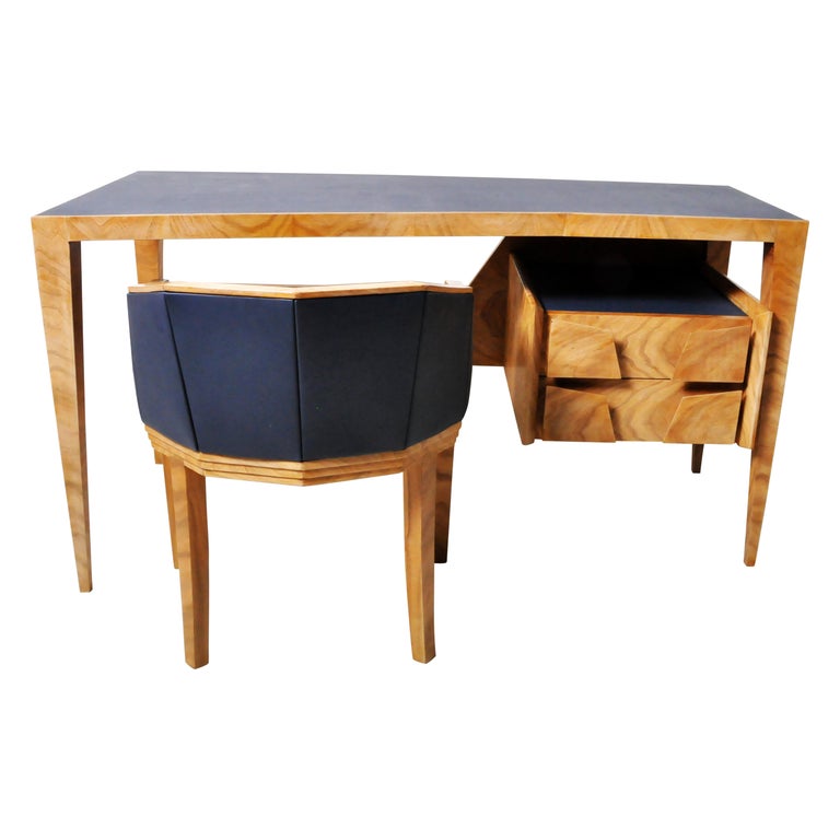 Art Deco Desk and Chair Set For Sale at 1stDibs