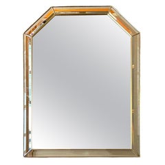 Belgian Mirror with Faceted Edge, 1990s
