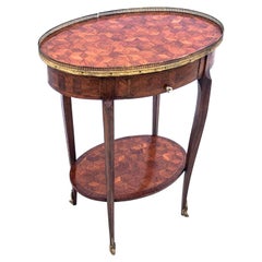 Antique Side Table with Drawer, France, circa 1890