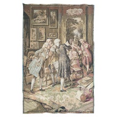La très belle tapisserie Antique French Jaquar de Bobyrug