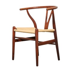 Hans Wegner CH24 Wishbone Chairs in Oak